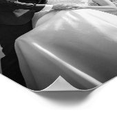 ロマンチックな結婚記念日のポスター ポスター (角)