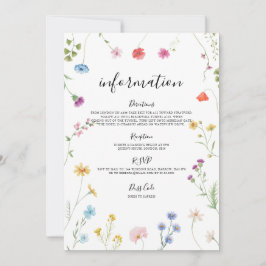 ロマンチックな結婚野草情報カード シーズンカード