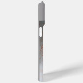 ロマンチックな美しい/セピアブラウンの女性ポートレート Case-Mate iPhoneケース (裏面 / 右)