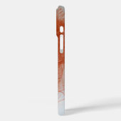 ロマンチックな美しい/セピアブラウンの女性ポートレート Case-Mate iPhoneケース (裏面 / 左)