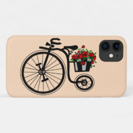 ロマンチックな自転車iPhoneケース iPhone 11 ケース