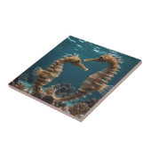 ロマンチックな船員を海の下に隠した タイル (側面)