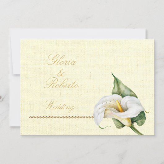 ロマンチックな色カラリリメキシ結婚カン 招待状 (正面)