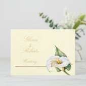 ロマンチックな色カラリリメキシ結婚カン 招待状 (スタンド正面)