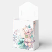 ロマンチックな花のギフトボックス フェイバーボックス (オープン)