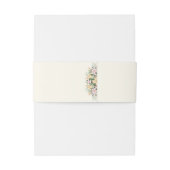 ロマンチックな花の 招待状ベリーバンド (裏面例)