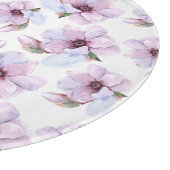 ロマンチックな花パターン カッティングボード (角)