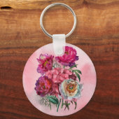 ロマンチックな花園 キーホルダー (正面)