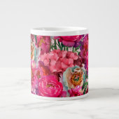 ロマンチックな花園 ジャンボコーヒーマグカップ (正面)