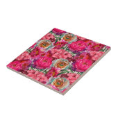 ロマンチックな花園 タイル (側面)