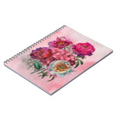 ロマンチックな花園 ノートブック (左側)