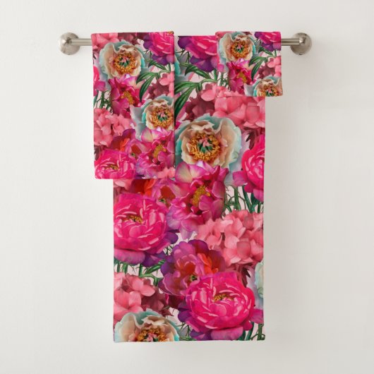 ロマンチックな花園 バスタオルセット (インサイチュ)