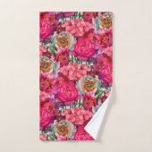 ロマンチックな花園 バスタオルセット (ハンドタオル)