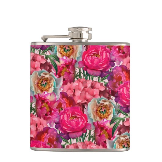 ロマンチックな花園 フラスク (正面)