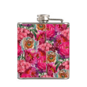 ロマンチックな花園 フラスク (裏面)