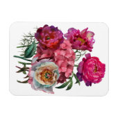 ロマンチックな花園 マグネット (横)