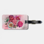ロマンチックな花園 ラゲッジタグ (裏面横)
