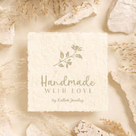 ロマンチックな花手作りラヴ引用文 ラバースタンプ