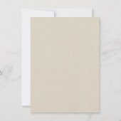 ロマンチックな花模様日付を保存 セーブザデート (裏面)