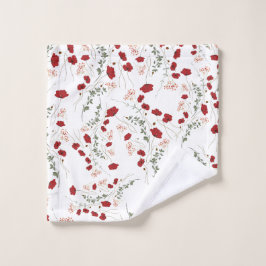 ロマンチックな花 バスタオルセット