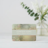 ロマンチックな花 – 名刺 (スタンド正面)