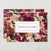 ロマンチックな菊オンアーモンドブロッサム (正面/裏面)