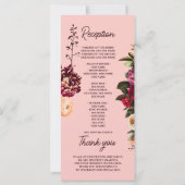 ロマンチックな菊オンゴッサマーピンク (裏面)