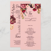 ロマンチックな菊オンゴッサマーピンク (正面/裏面)