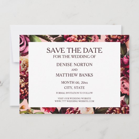 ロマンチックな菊オンゴッサマーピンク (裏面)