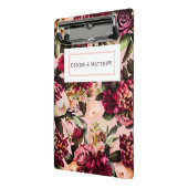 ロマンチックな菊オンゴッサマーピンク ミニクリップボード (アングル2)