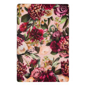 ロマンチックな菊オンゴッサマーピンク ミニクリップボード (裏面)