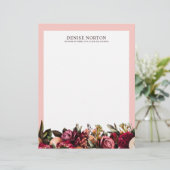 ロマンチックな菊オンゴッサマーピンク レターヘッド (スタンド正面)