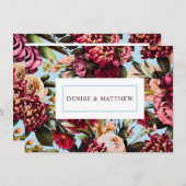 ロマンチックな菊オンスパンシュガーブルー (正面/裏面)