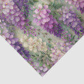 ロマンチックな藤の切り離しティッシュペーパー 薄葉紙 (詳細)