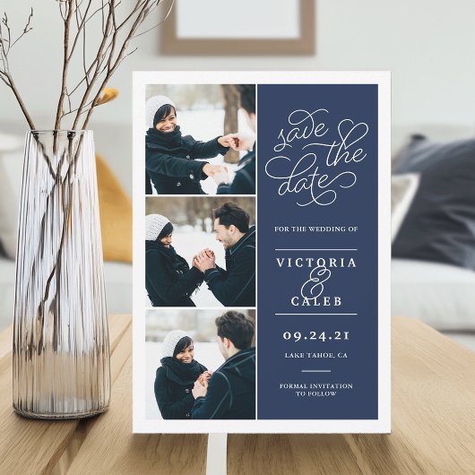 ロマンチックな要求 |フォトコラージュ日付を保存 セーブザデート