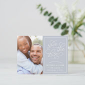 ロマンチックな要求 | 写真の保存日付 案内ポストカード (スタンド正面)