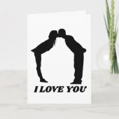 ロマンチックな誕生日の妻は彼か彼女の夫 カード (正面)