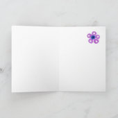 ロマンチックな誕生日カースペインのド カード (内部)