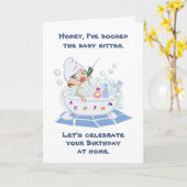 ロマンチックな誕生日カード カード (黄色い花)