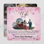 ロマンチックな贈り物,妻への贈り物 (正面/裏面)