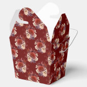 ロマンチックな赤いバラの花 フェイバーボックス (オープン)