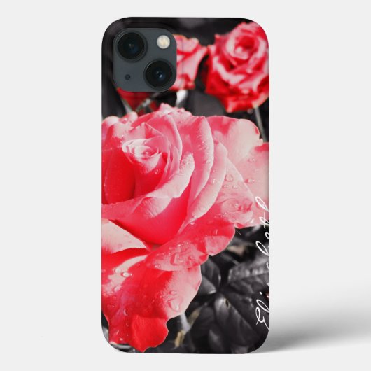 ロマンチックな赤いバラ Case-Mate iPhoneケース (裏面)