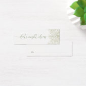 ロマンチックな赤ちゃんの呼吸日の夜のアイディアカード (デスク)