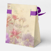 ロマンチックな野結婚花 フェイバーボックス (裏面サイド)