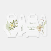 ロマンチックな野結婚野の花の書 フェイバーボックス (折り畳みなし)