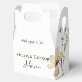 ロマンチックな野結婚野の花の書 フェイバーボックス (オープン)