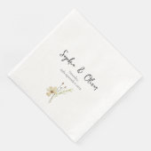 ロマンチックな野花のカスタムウェディング (コーナー)