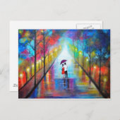 ロマンチックな間奏曲 ポストカード (正面/裏面)