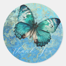 ロマンチックな青い感謝してい蝶あなた