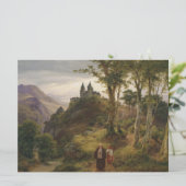 ロマンチックな風景と修道院の複合体 カード (スタンド正面)